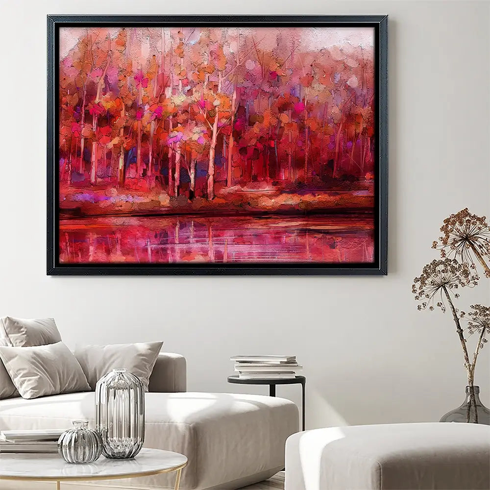 All I See Is Red Canvas Print All I See Is Red Canvas Print wall art product Art Print Shop