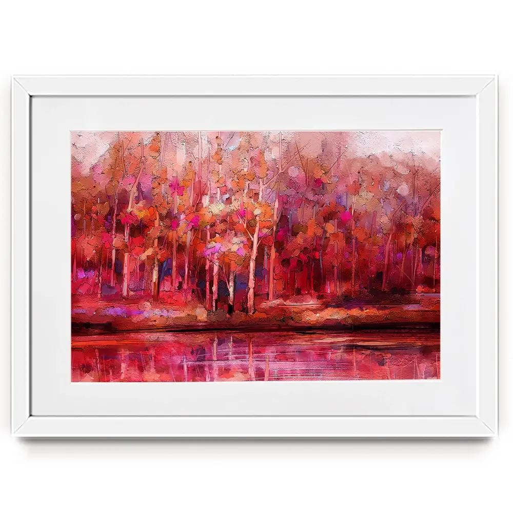 All I See Is Red Framed Art Print All I See Is Red Framed Art Print wall art product Art Print Shop