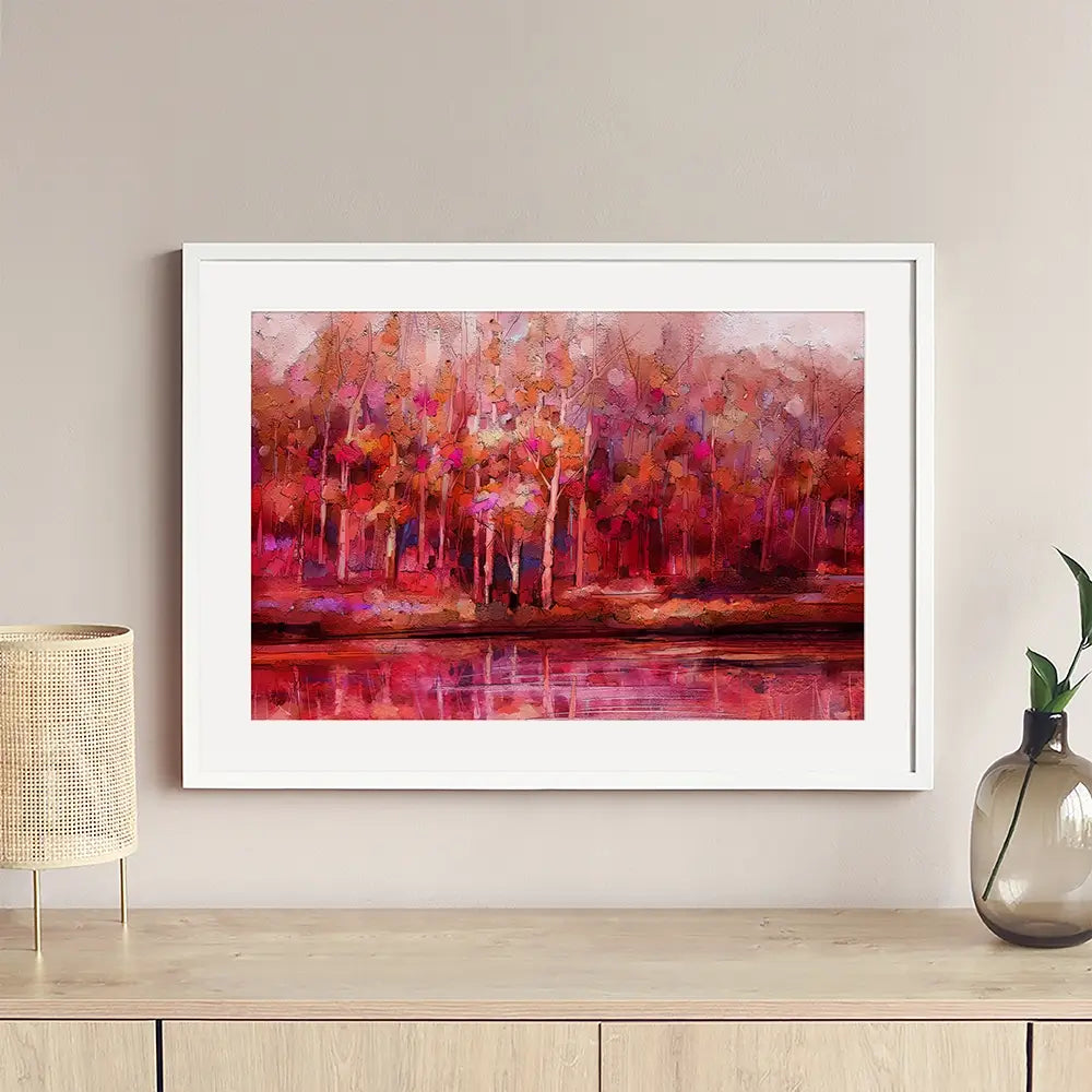 All I See Is Red Framed Art Print All I See Is Red Framed Art Print wall art product Art Print Shop