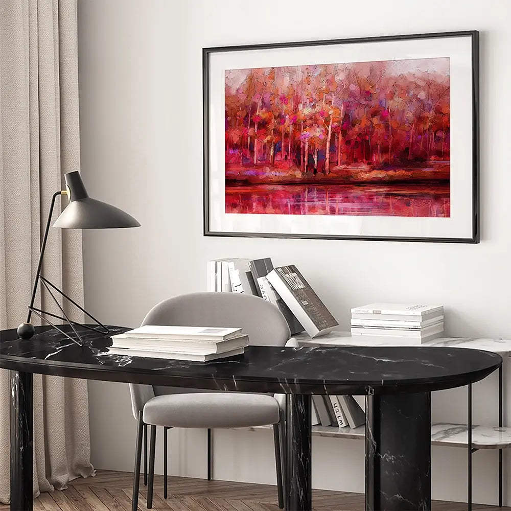 All I See Is Red Framed Art Print All I See Is Red Framed Art Print wall art product Art Print Shop