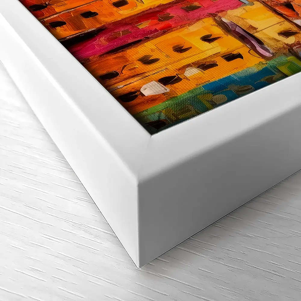 All The Houses Canvas Print All The Houses Canvas Print wall art product Art Print Shop