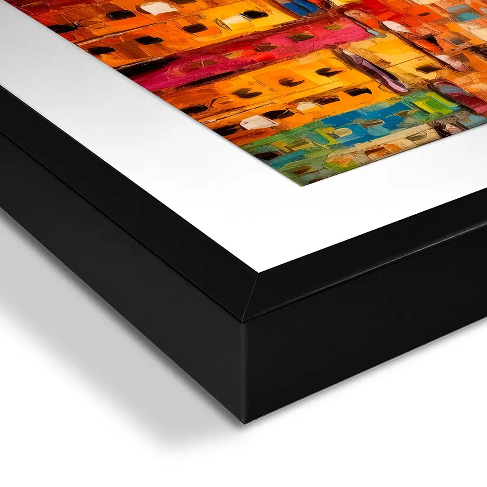 All The Houses Framed Art Print All The Houses Framed Art Print wall art product Art Print Shop