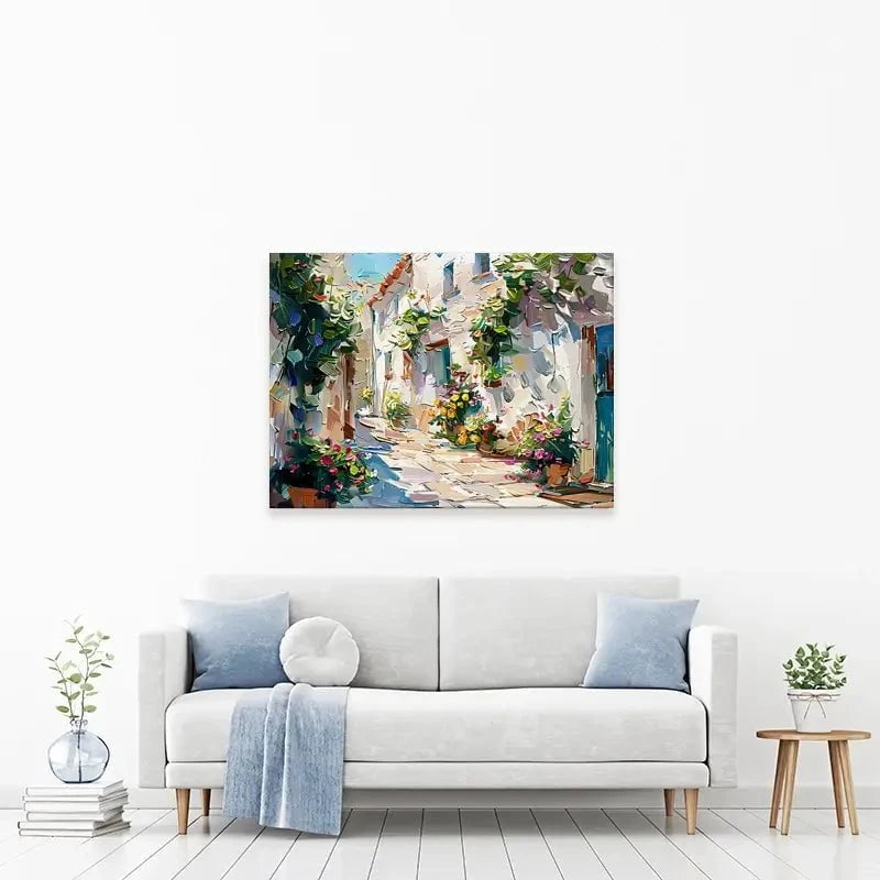 Alleyway Canvas Print Alleyway Canvas Print wall art product Elena Avanesova