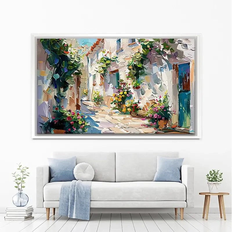 Alleyway Canvas Print Alleyway Canvas Print wall art product Elena Avanesova