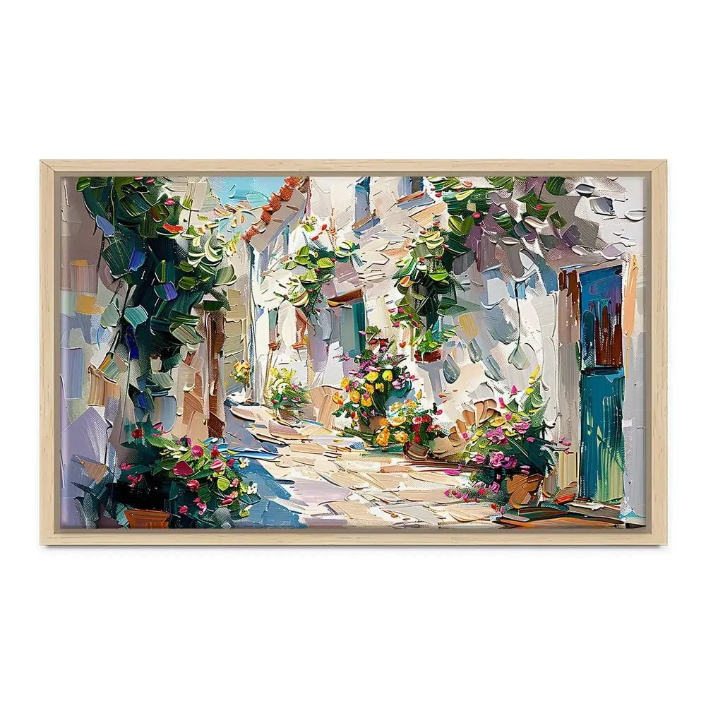Alleyway Canvas Print Alleyway Canvas Print wall art product Elena Avanesova
