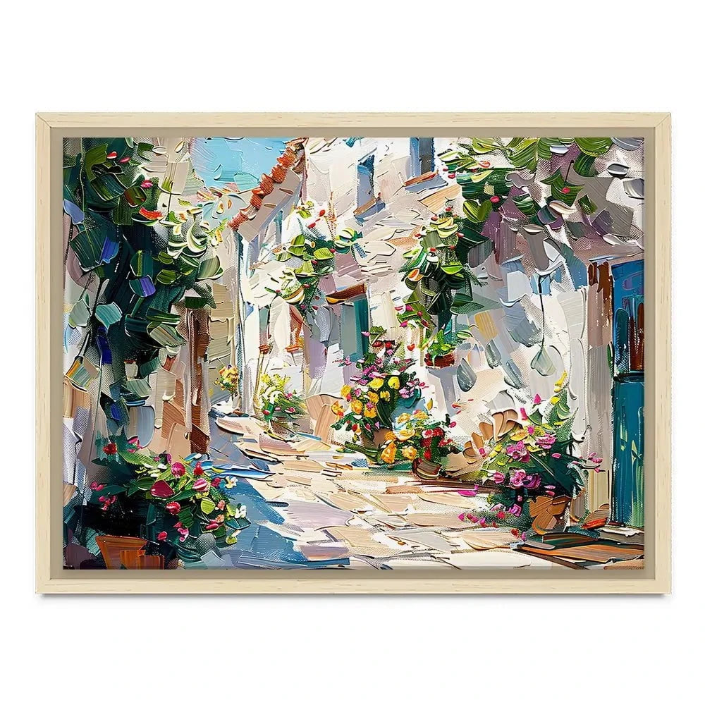 Alleyway Canvas Print Alleyway Canvas Print wall art product Elena Avanesova