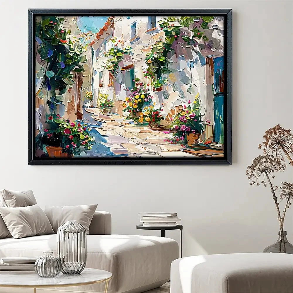 Alleyway Canvas Print Alleyway Canvas Print wall art product Elena Avanesova