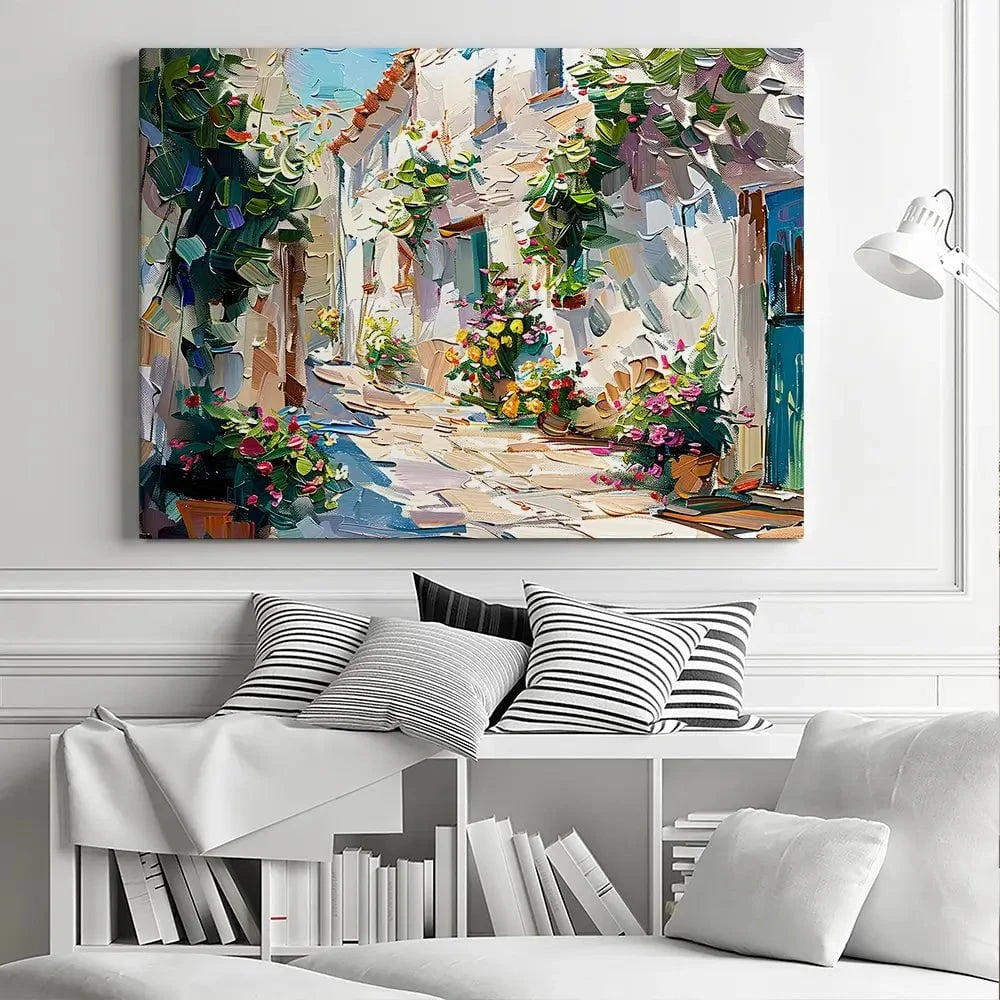 Alleyway Canvas Print Alleyway Canvas Print wall art product Elena Avanesova