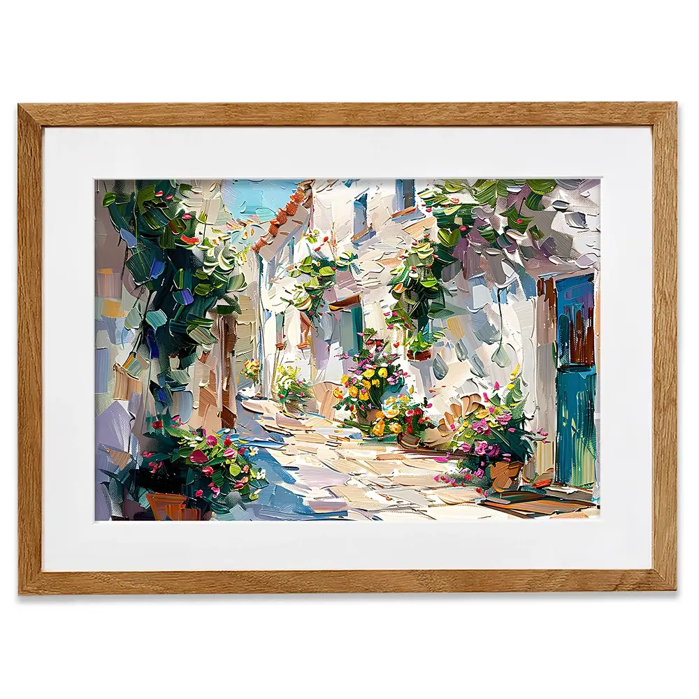 Alleyway Framed Art Print Alleyway Framed Art Print wall art product Elena Avanesova