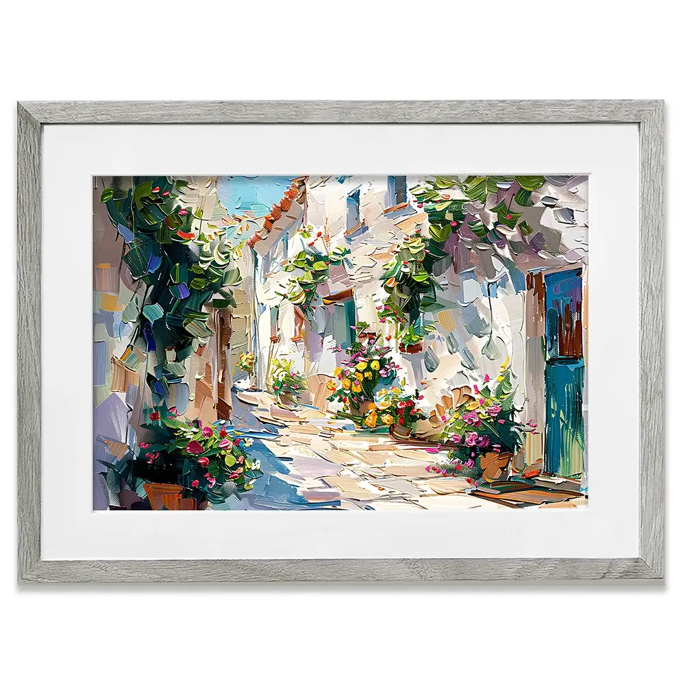 Alleyway Framed Art Print Alleyway Framed Art Print wall art product Elena Avanesova