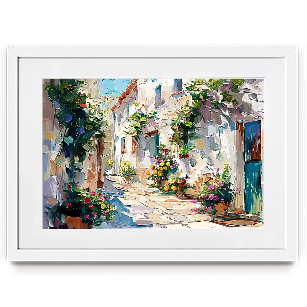 Alleyway Framed Art Print Alleyway Framed Art Print wall art product Elena Avanesova