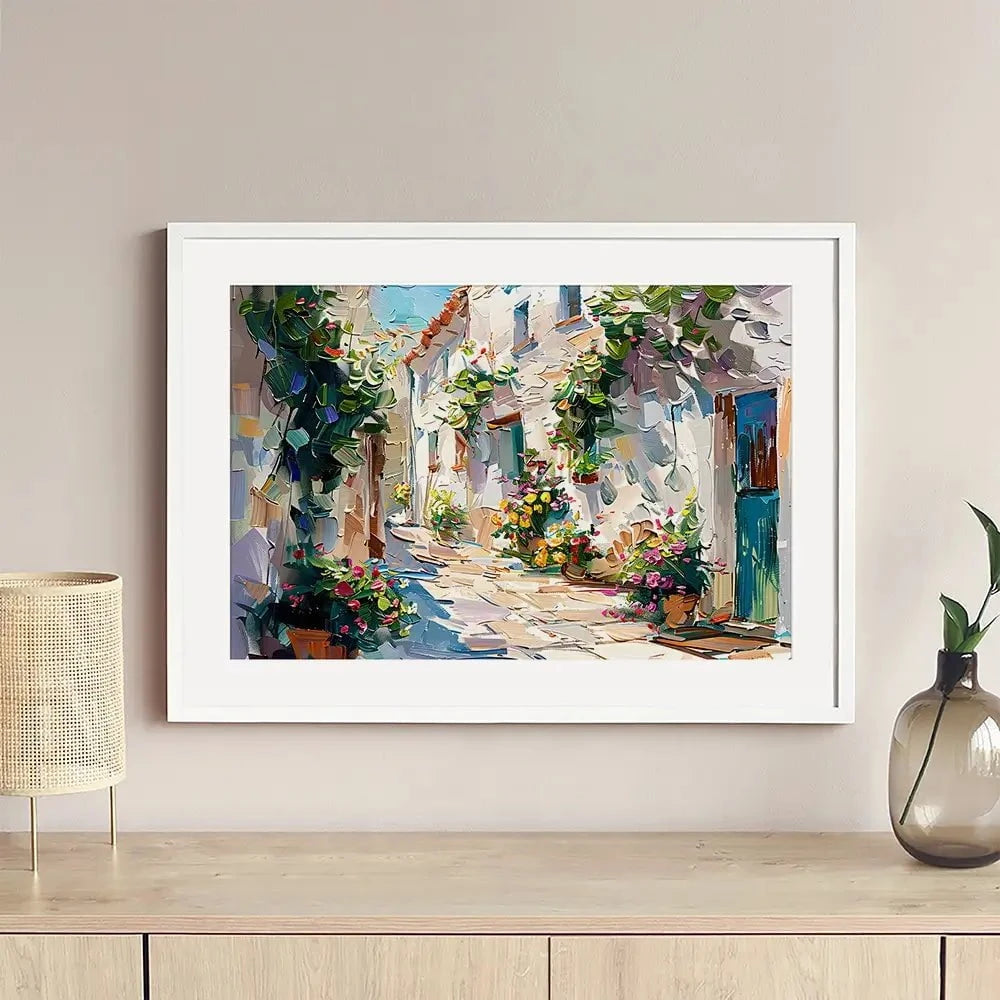Alleyway Framed Art Print Alleyway Framed Art Print wall art product Elena Avanesova
