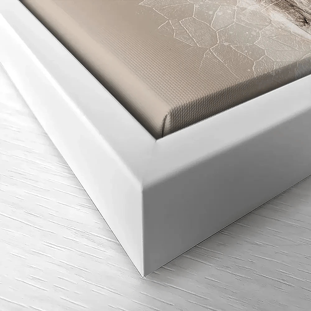 Almond Abstract Canvas Print Almond Abstract Canvas Print wall art product Aimee Linzi