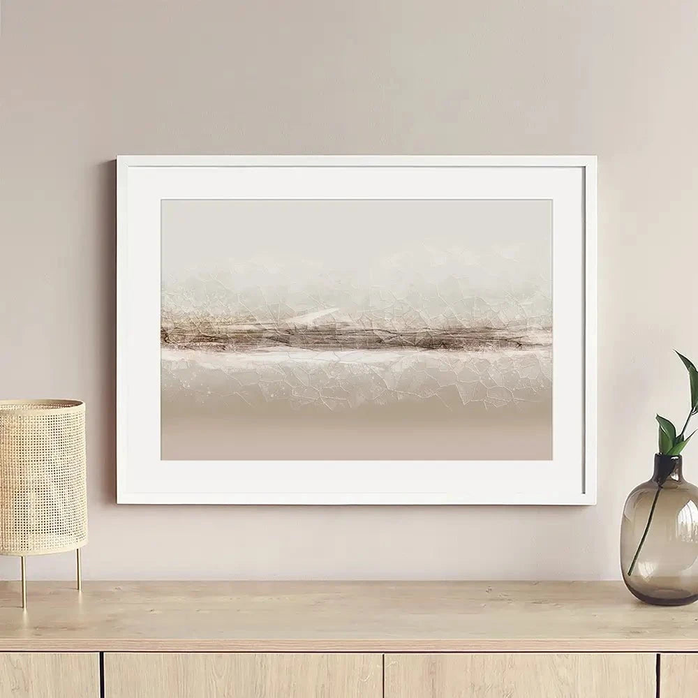 Almond Abstract Framed Art Print Almond Abstract Framed Art Print wall art product Aimee Linzi