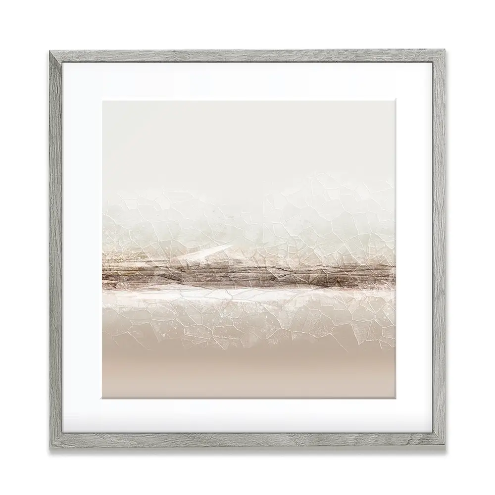Almond Abstract Square Framed Art Print Almond Abstract Square Framed Art Print wall art product Aimee Linzi