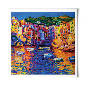 Amalfi Coast Square Art Print Amalfi Coast Square Art Print wall art product Ivailo Nikolov / Shutterstock