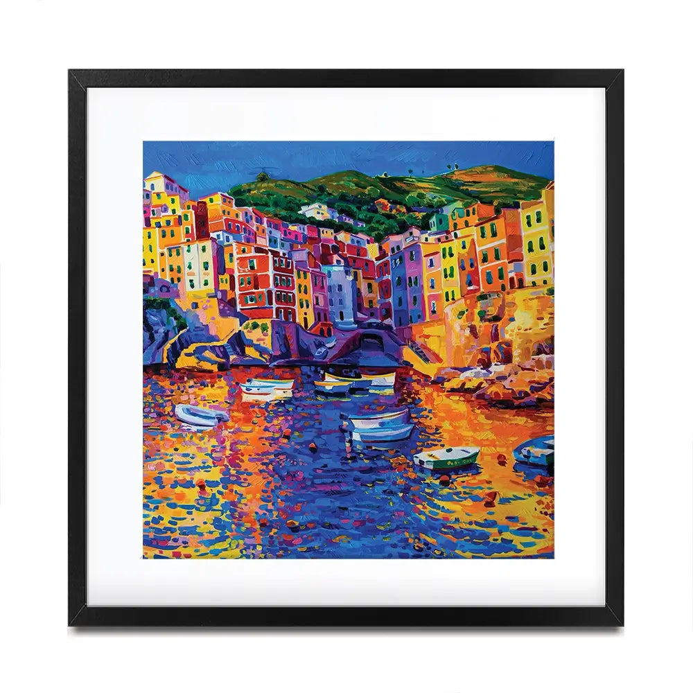 Amalfi Coast Square Framed Art Print Amalfi Coast Square Framed Art Print wall art product Ivailo Nikolov / Shutterstock