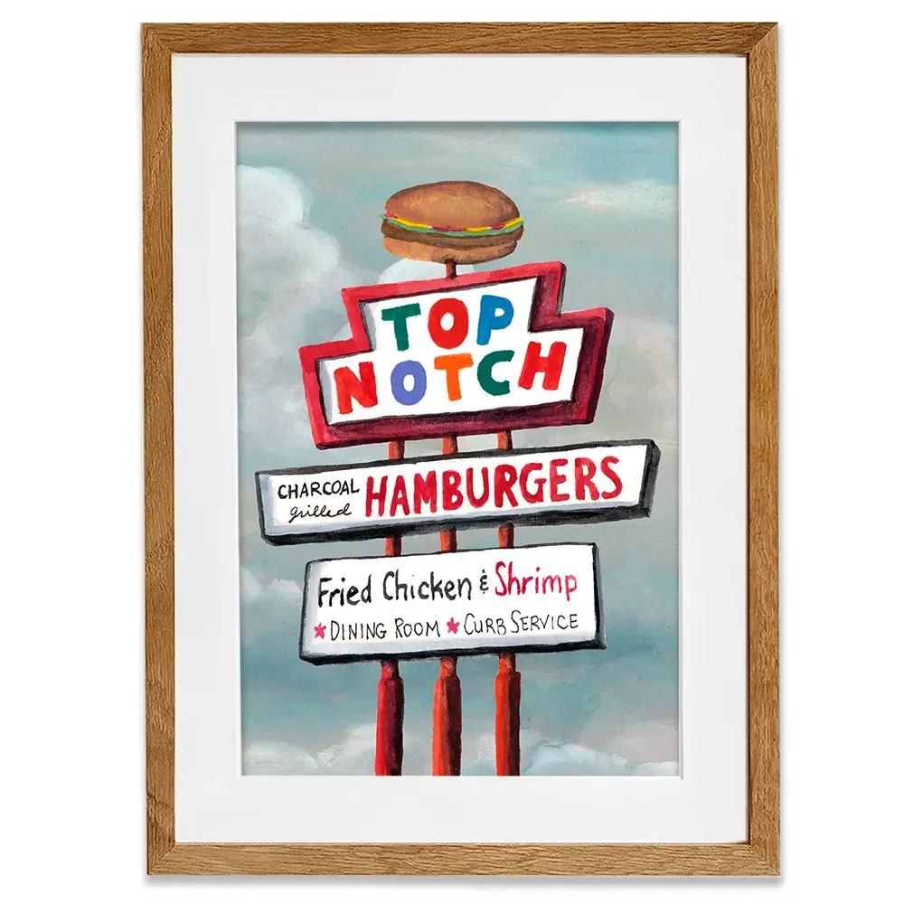 American Roadside 2 Framed Art Print American Roadside 2 Framed Art Print wall art product Naomi McCavitt