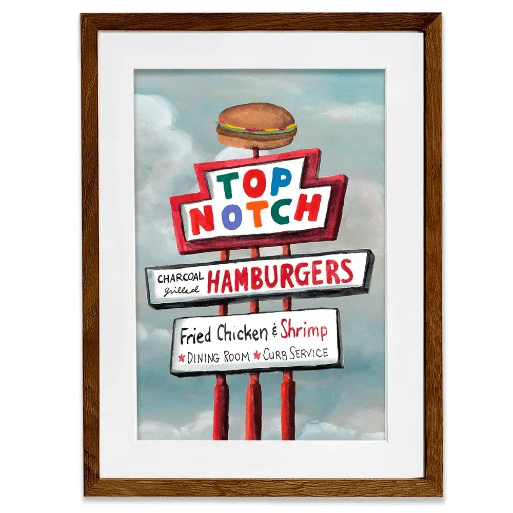 American Roadside 2 Framed Art Print American Roadside 2 Framed Art Print wall art product Naomi McCavitt