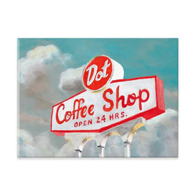 American Roadside 4 Canvas Print American Roadside 4 Canvas Print wall art product Naomi McCavitt