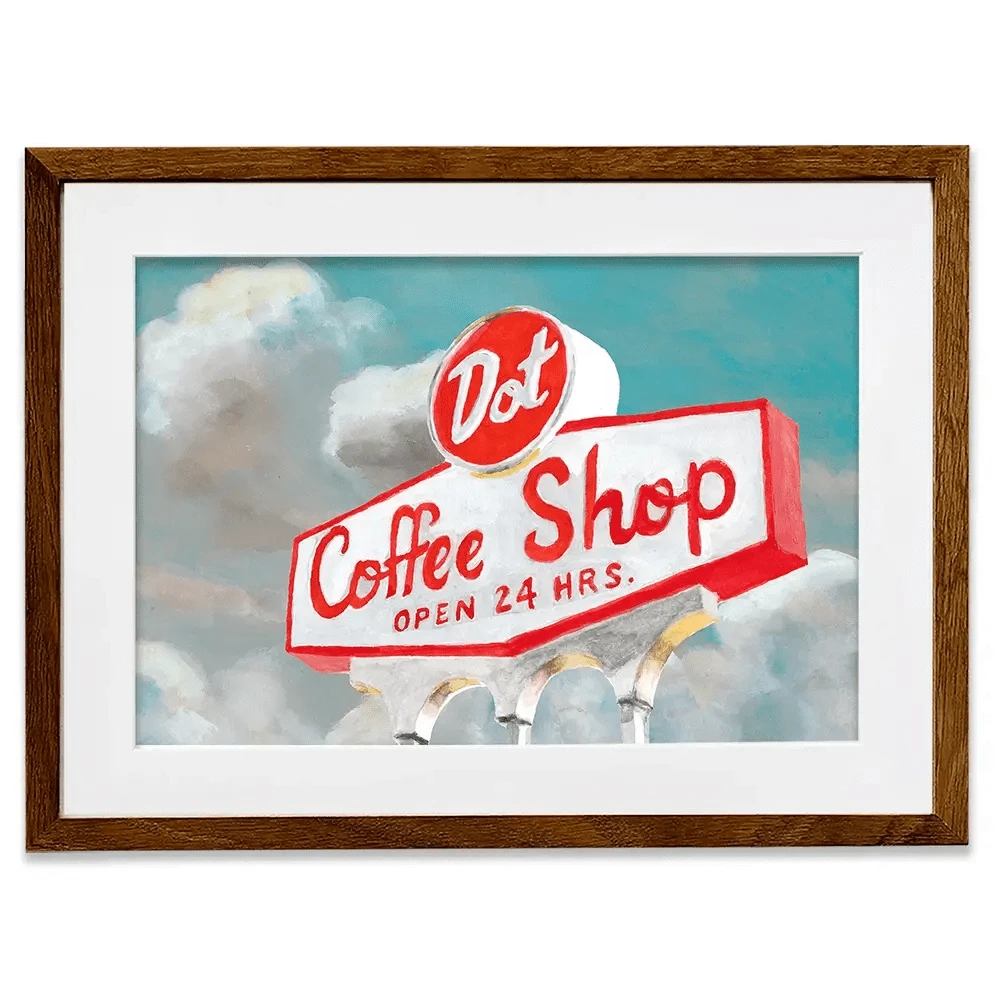 American Roadside 4 Framed Art Print American Roadside 4 Framed Art Print wall art product Naomi McCavitt