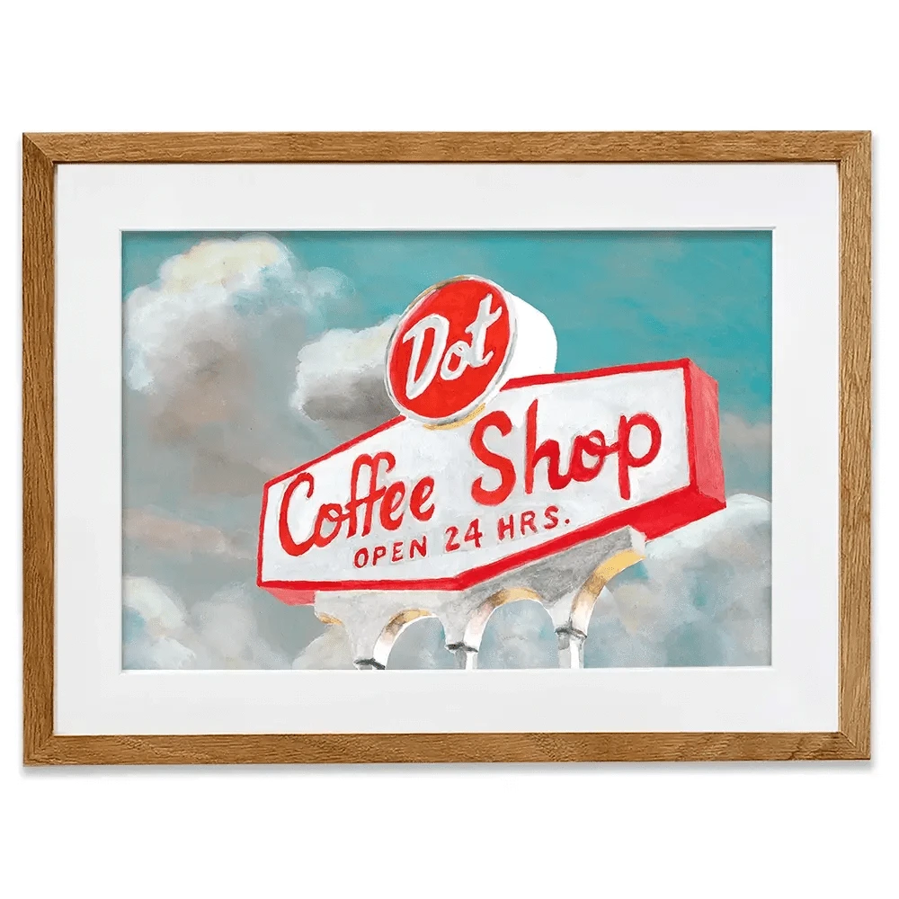 American Roadside 4 Framed Art Print American Roadside 4 Framed Art Print wall art product Naomi McCavitt