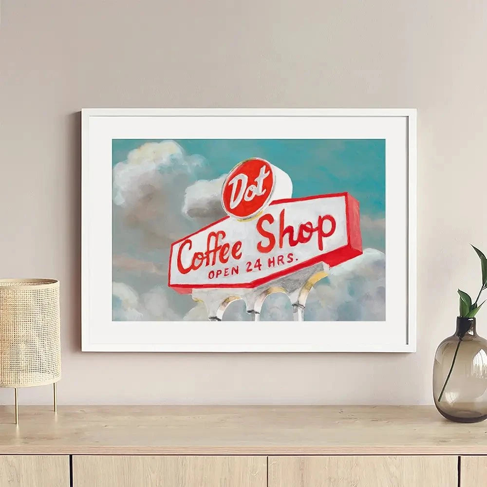 American Roadside 4 Framed Art Print American Roadside 4 Framed Art Print wall art product Naomi McCavitt