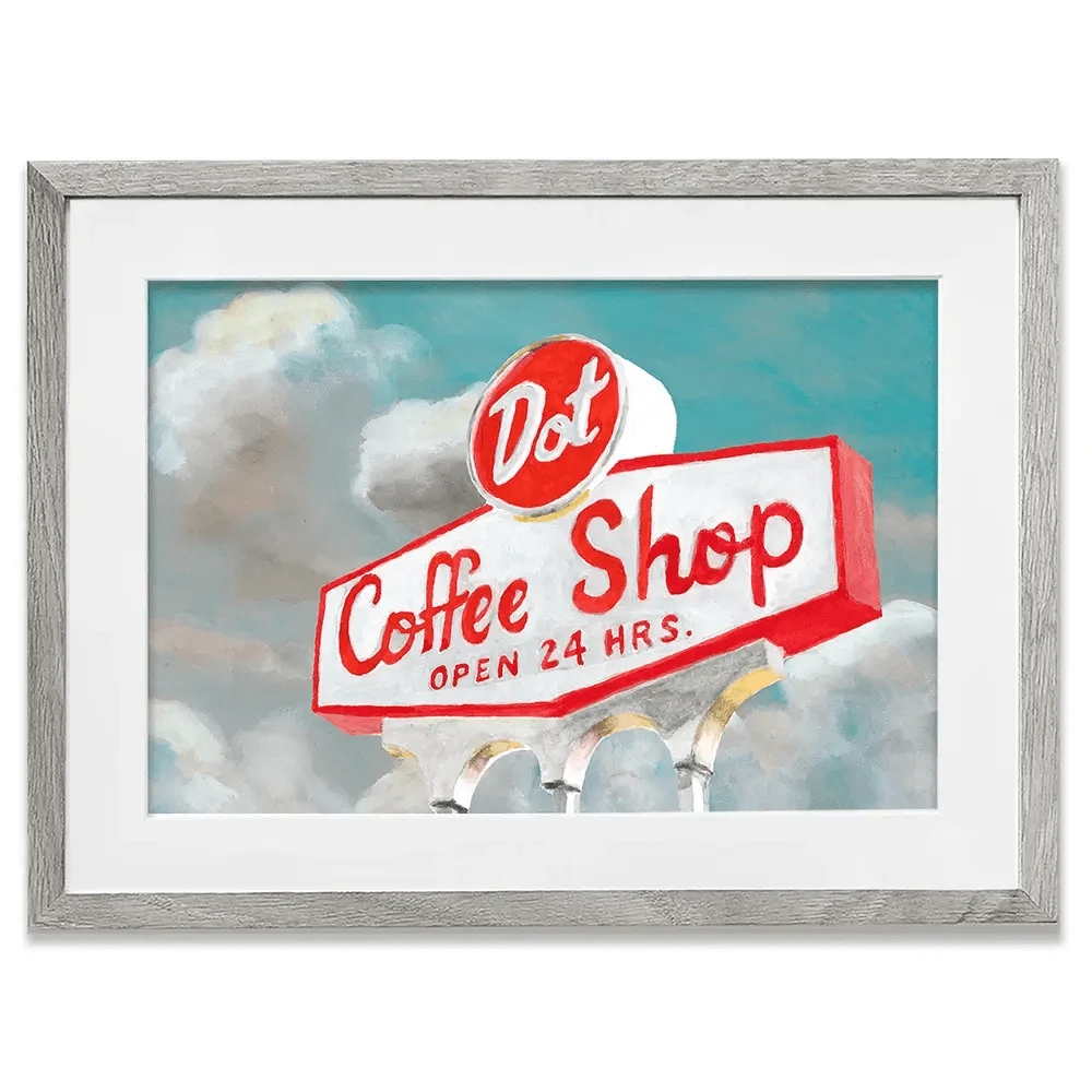 American Roadside 4 Framed Art Print American Roadside 4 Framed Art Print wall art product Naomi McCavitt