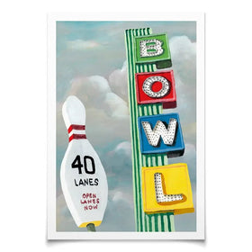 American Roadside Art Print American Roadside Art Print wall art product Naomi McCavitt