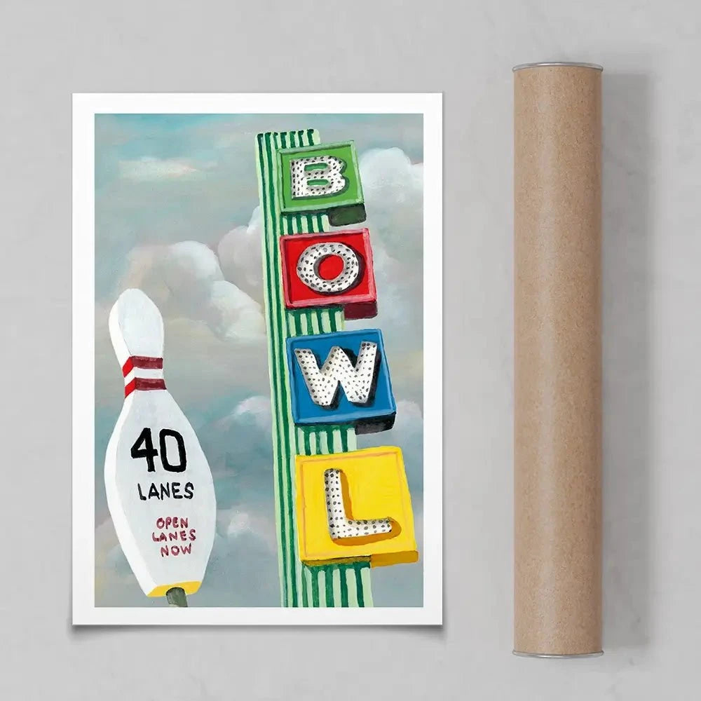 American Roadside Art Print American Roadside Art Print wall art product Naomi McCavitt