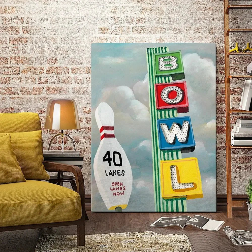 American Roadside Canvas Print American Roadside Canvas Print wall art product Naomi McCavitt