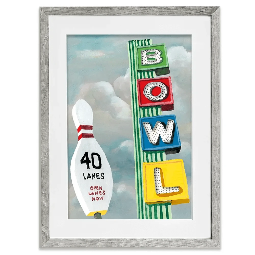 American Roadside Framed Art Print American Roadside Framed Art Print wall art product Naomi McCavitt