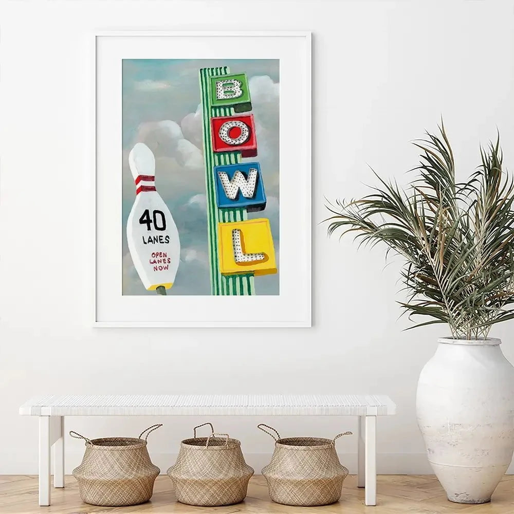 American Roadside Framed Art Print American Roadside Framed Art Print wall art product Naomi McCavitt