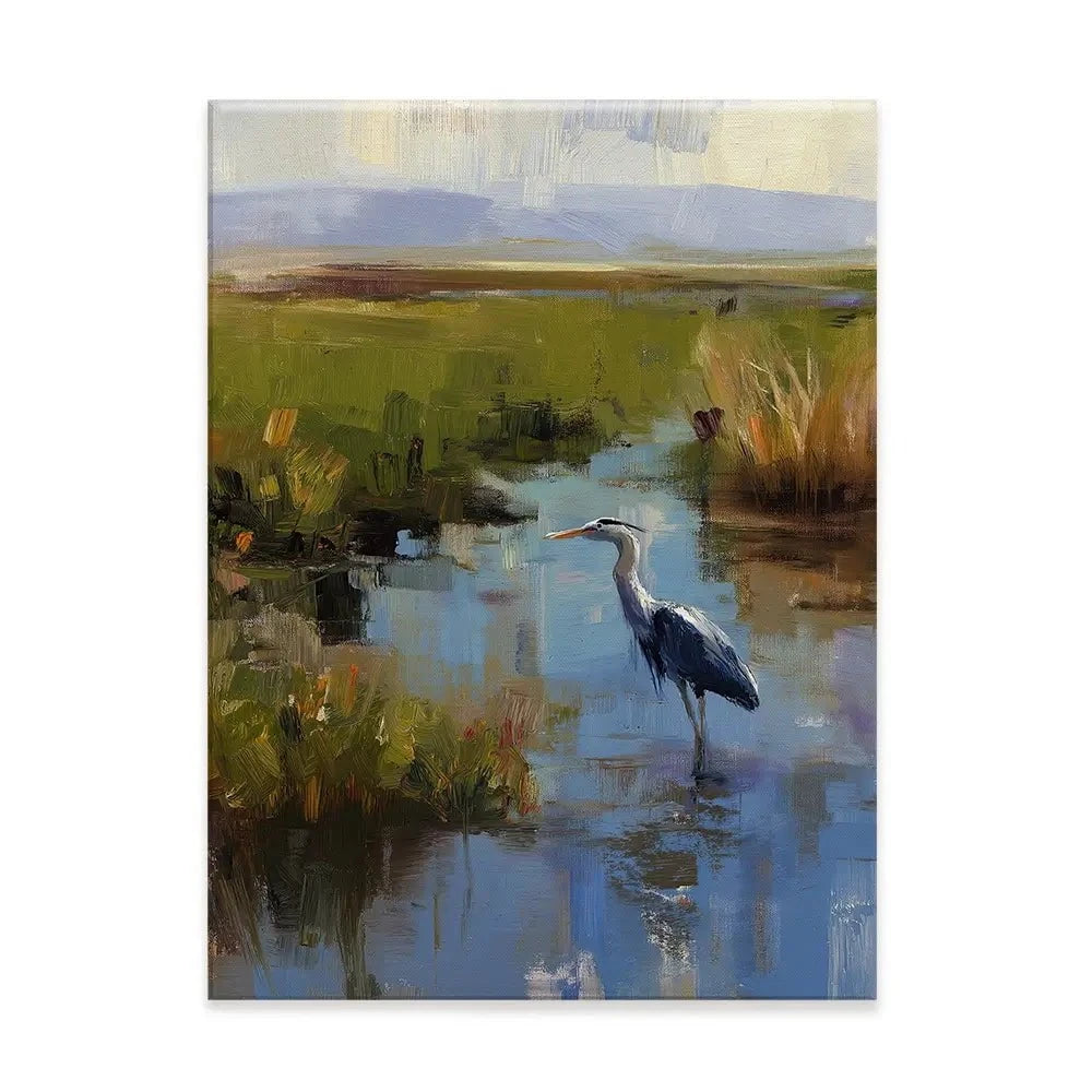 Among The Reeds Canvas Print