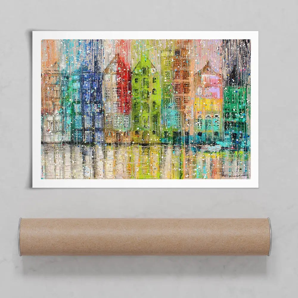 Amsterdam Oh Amsterdam Art Print Amsterdam Oh Amsterdam Art Print wall art product Studio Paint-Ing