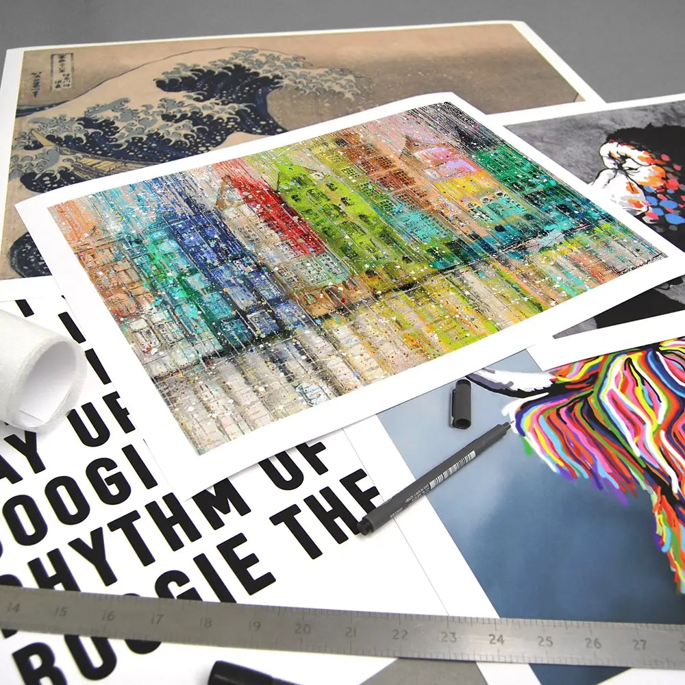 Amsterdam Oh Amsterdam Art Print Amsterdam Oh Amsterdam Art Print wall art product Studio Paint-Ing