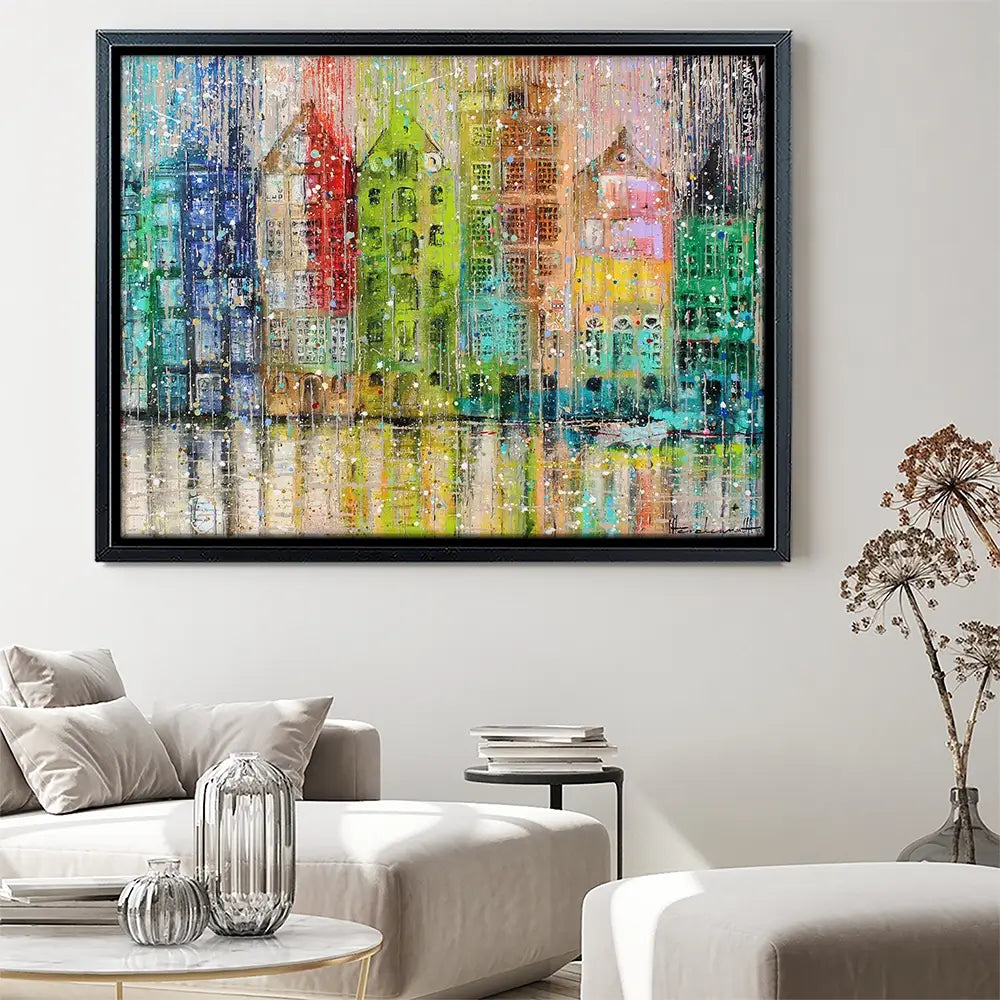Amsterdam Oh Amsterdam Canvas Print Amsterdam Oh Amsterdam Canvas Print wall art product Studio Paint-Ing
