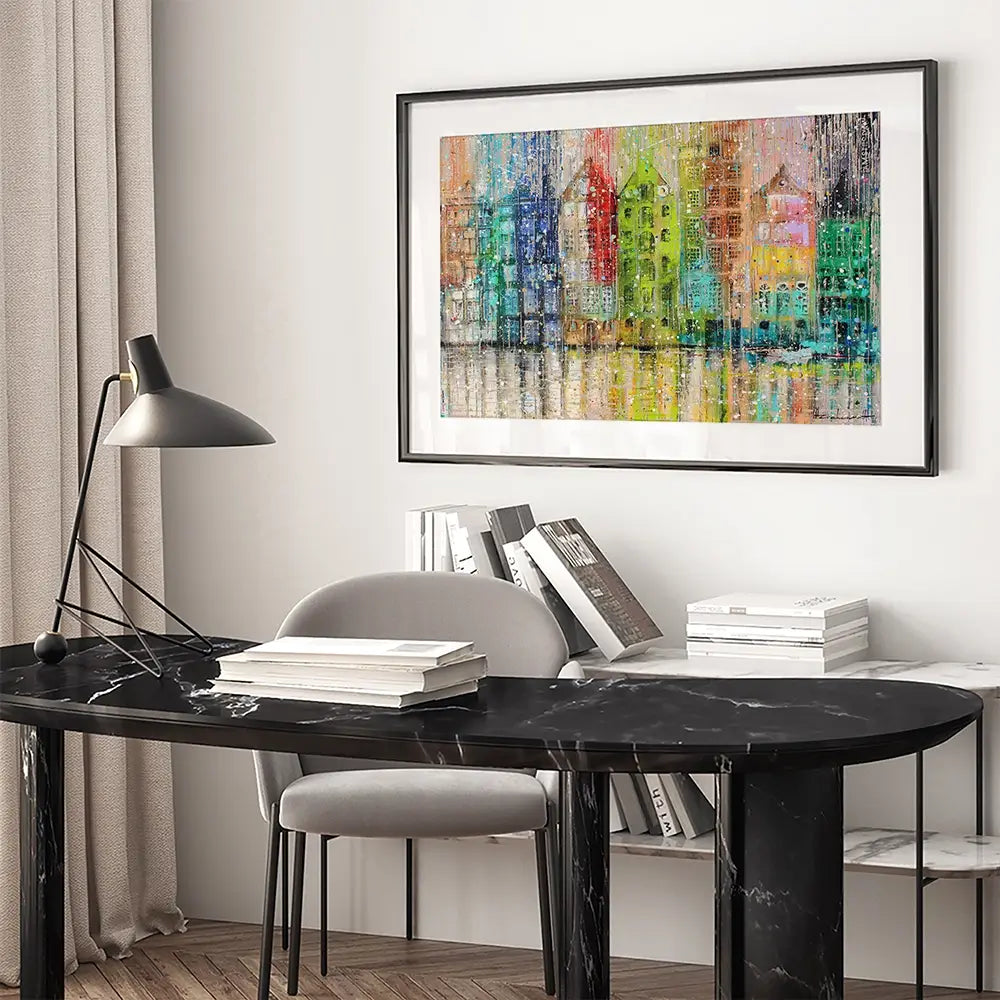 Amsterdam Oh Amsterdam Framed Art Print Amsterdam Oh Amsterdam Framed Art Print wall art product Studio Paint-Ing