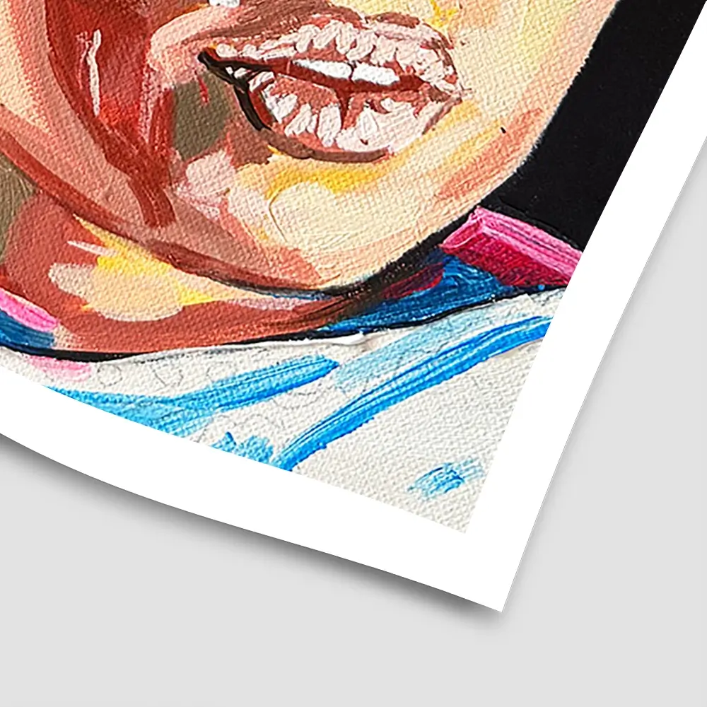 Amy Winehouse Mirror Image Square Art Print Amy Winehouse Mirror Image Square Art Print wall art product Juliet Stockton