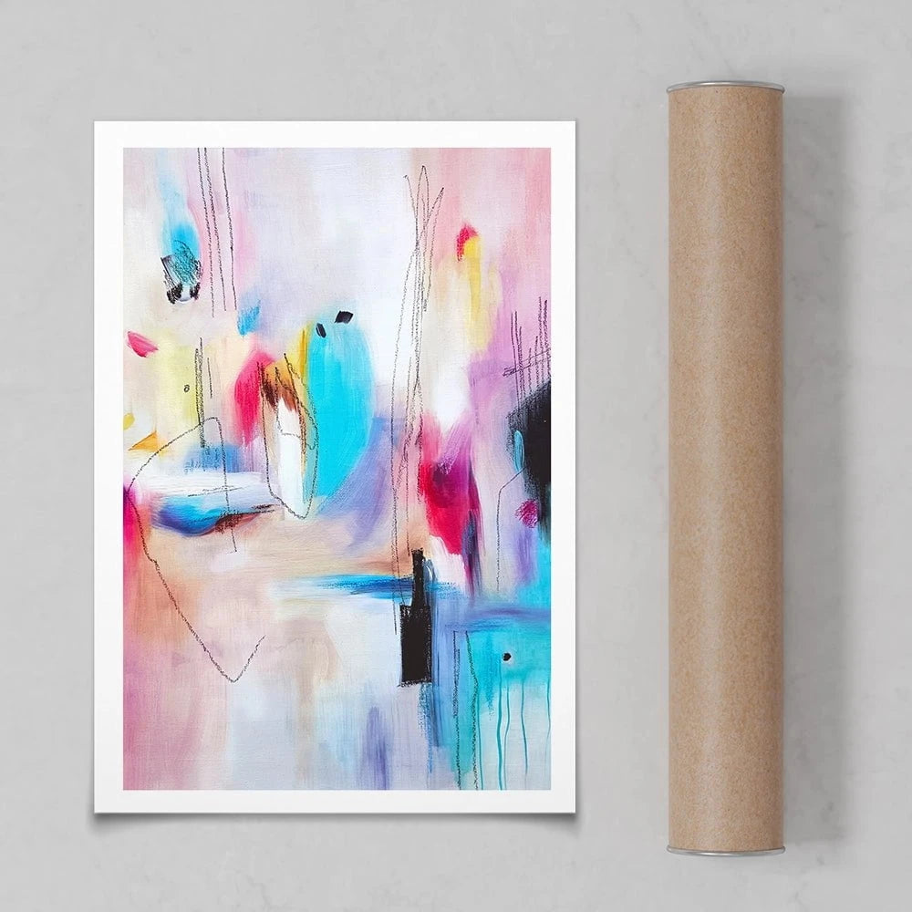 An Abstract Illustration Art Print An Abstract Illustration Art Print wall art product Tanya Ocean