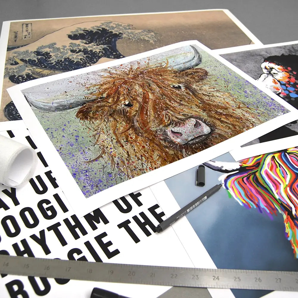 Angus Art Print Angus Art Print wall art product Jane Brookshaw