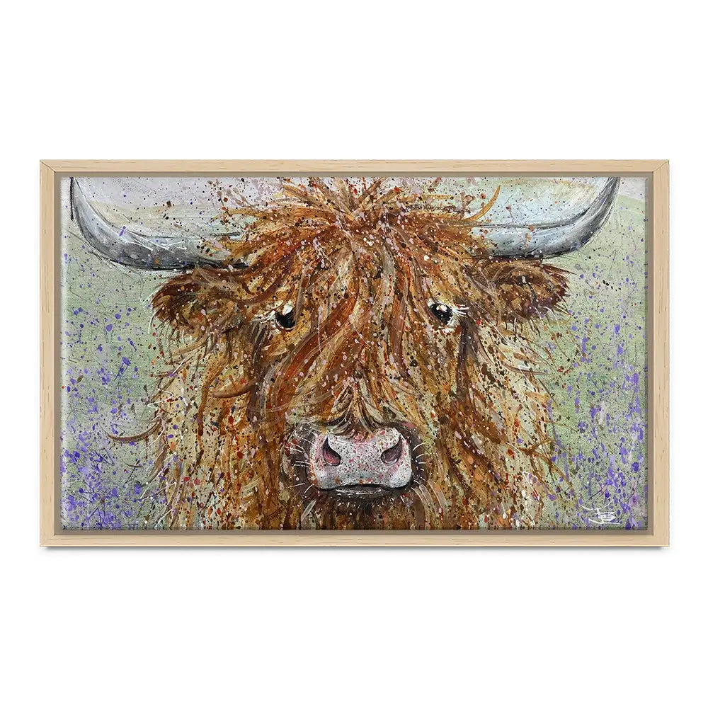 Angus Canvas Print Angus Canvas Print wall art product Jane Brookshaw