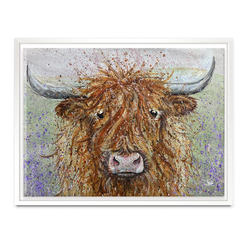 Angus Canvas Print wall art product Jane Brookshaw
