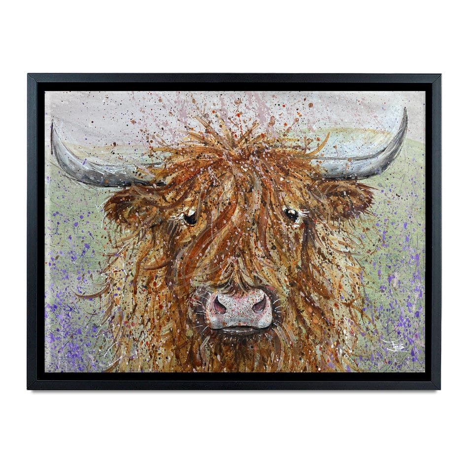 Angus Canvas Print wall art product Jane Brookshaw