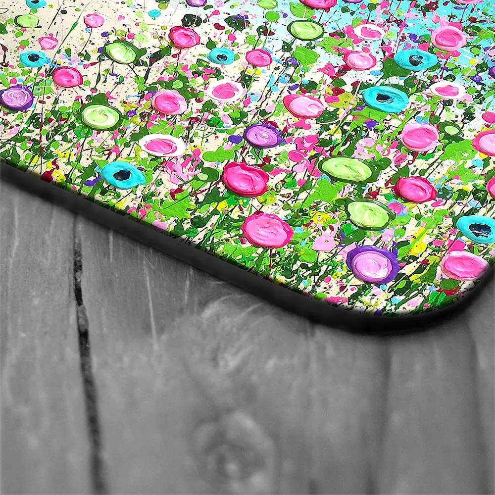 Another Day In Paradise Coaster Set Rainbow Soul Tree Coaster Set | Rainbow Soul Tree Art Coasters wall art product Jo Gough