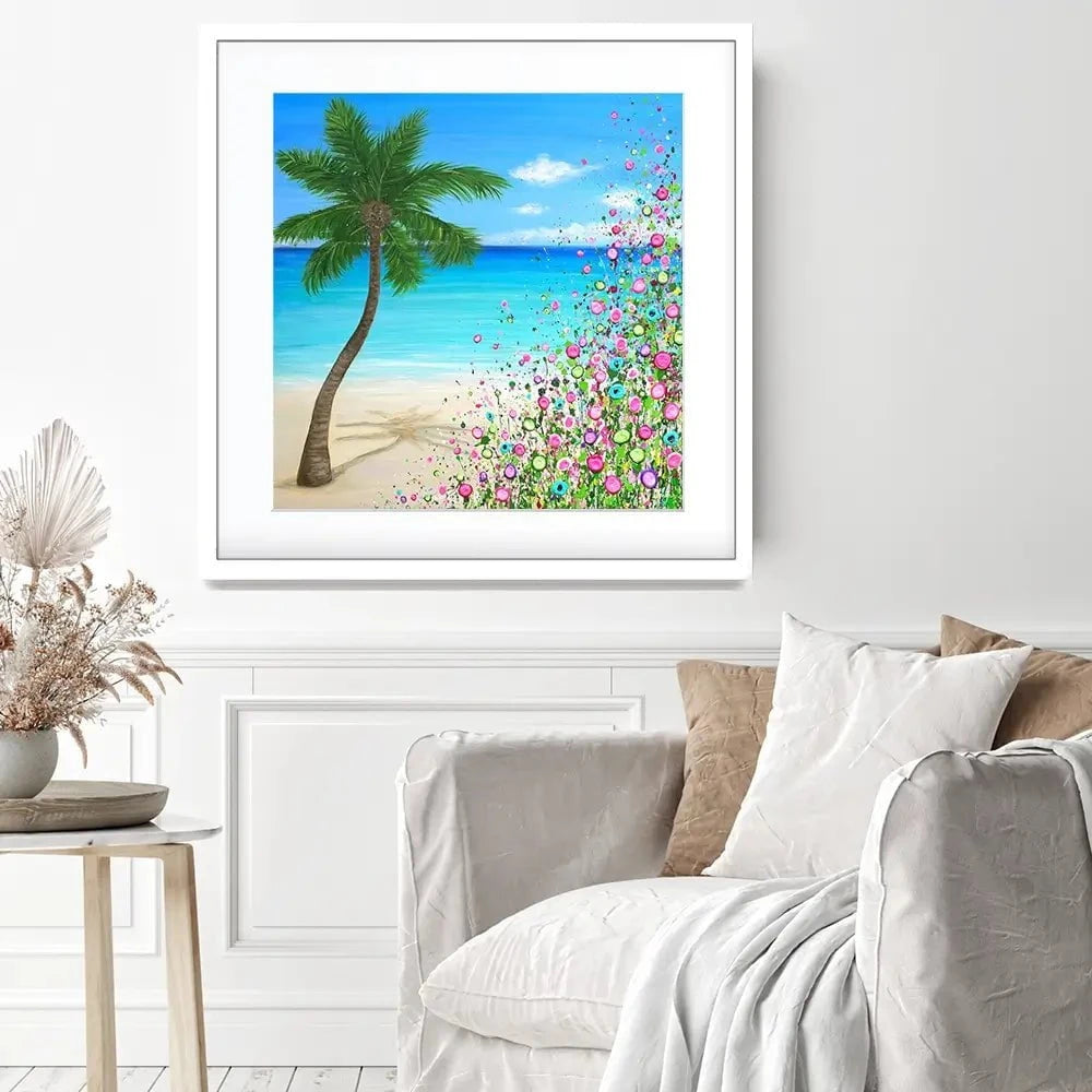 Another Day In Paradise Framed Art Print Another Day In Paradise Framed Art Print wall art product Jo Gough