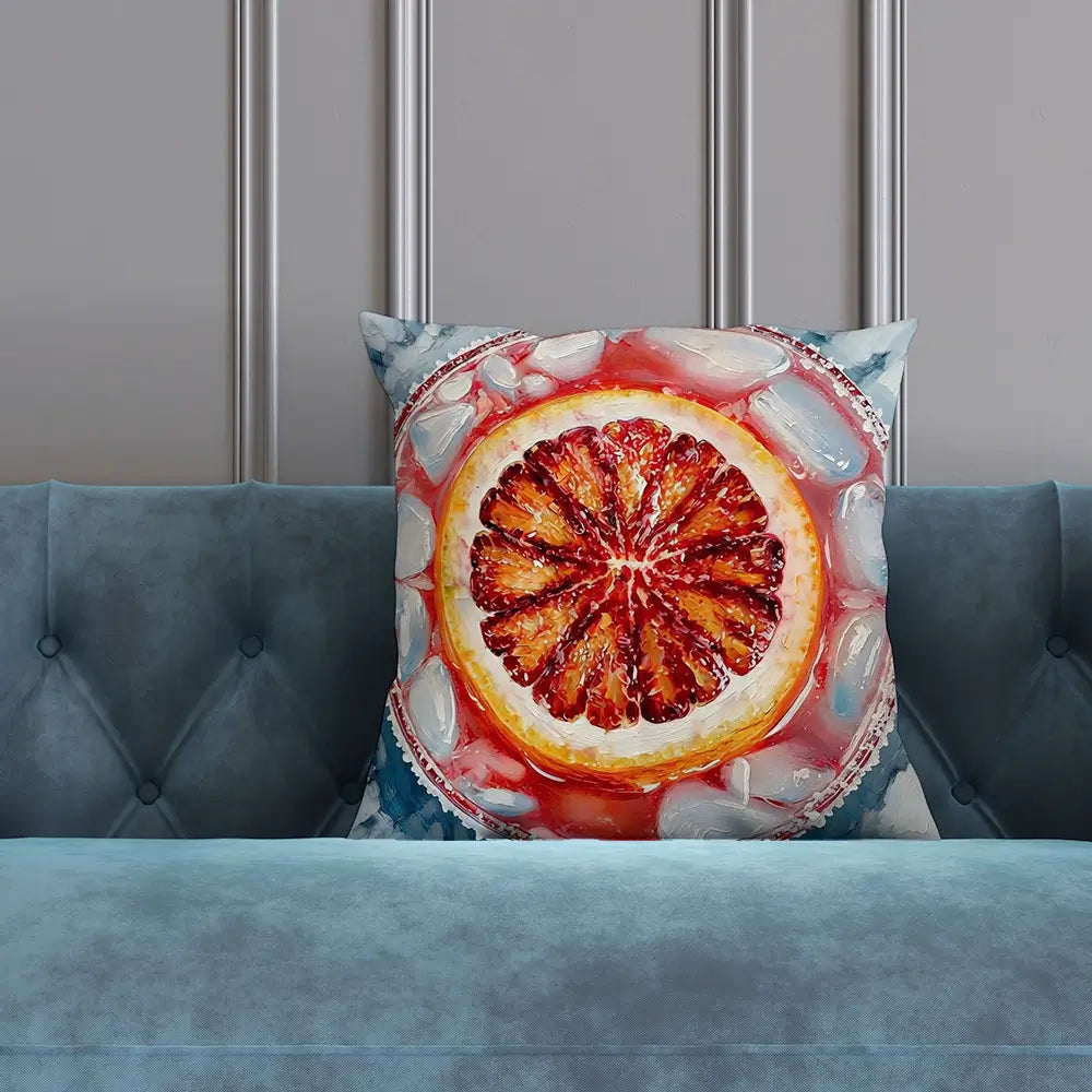 Aperol Spritz Cocktail Cushion Aperol Spritz Cocktail Cushion wall art product David Alexander Elder
