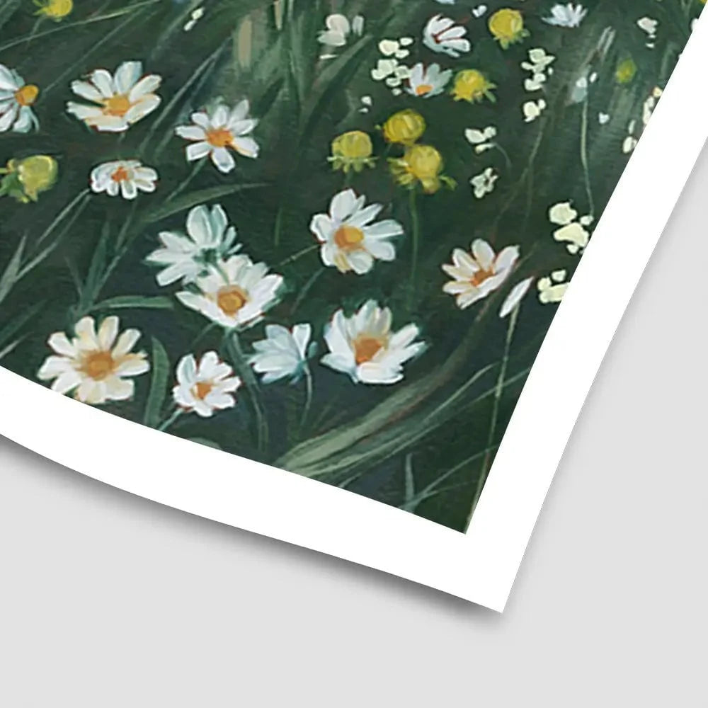 April Flower Field Art Print April Flower Field Art Print wall art product Grace Popp