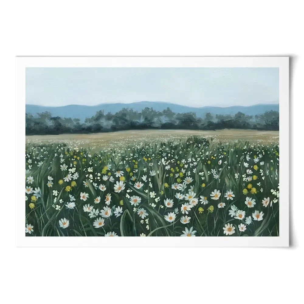 April Flower Field Art Print April Flower Field Art Print wall art product Grace Popp