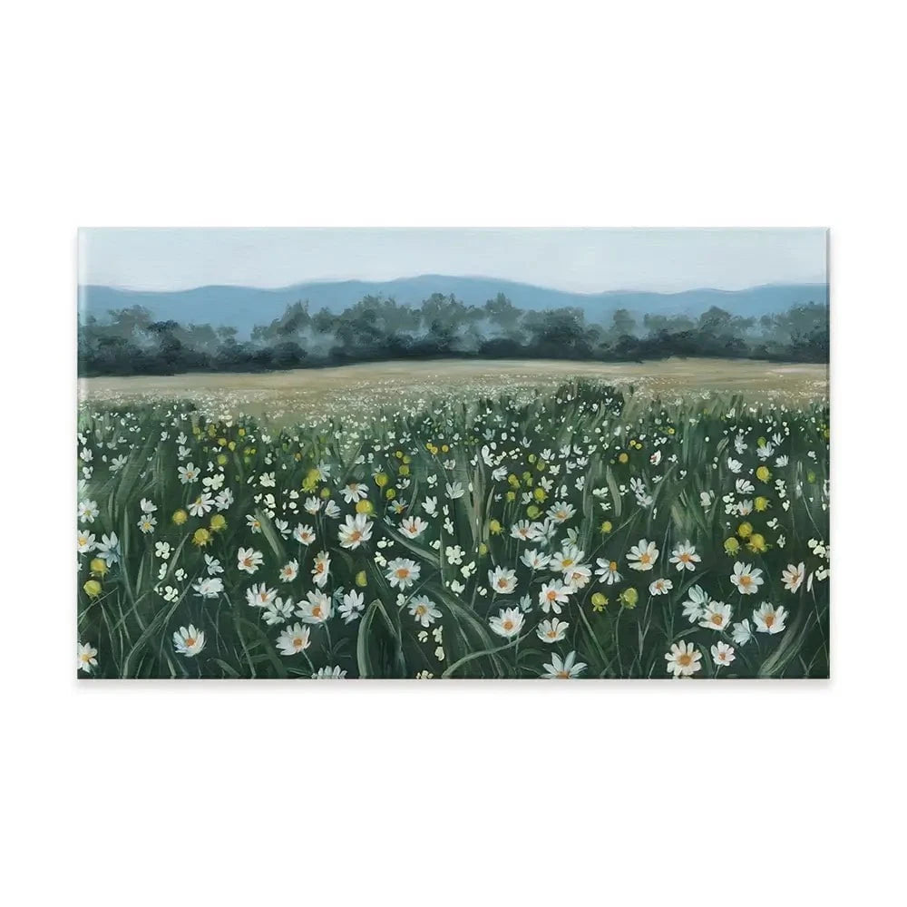 April Flower Field Canvas Print April Flower Field Canvas Print wall art product Grace Popp
